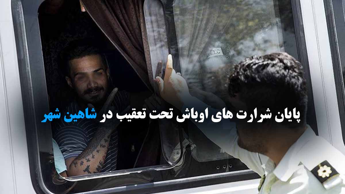 اوباش تحت تعقیب شاهین شهر