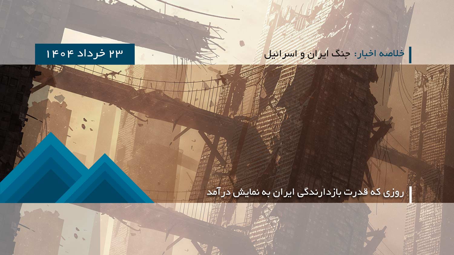 جنگ بین ایران و اسرائیل