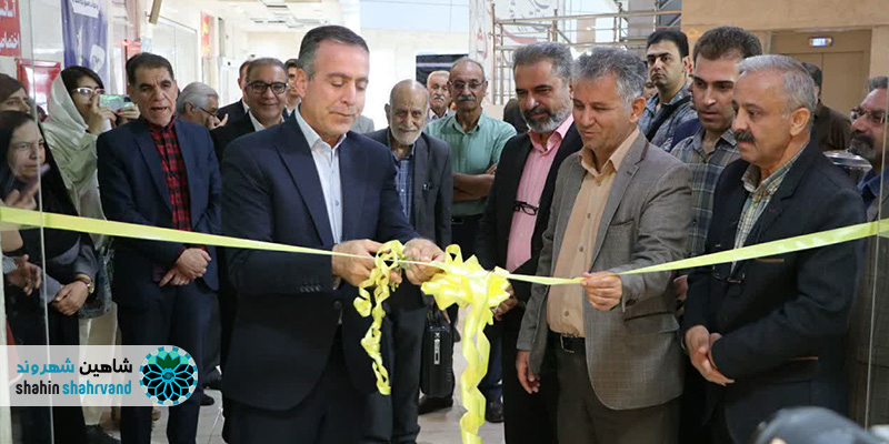 حضور فرماندار در آیین افتتاح نمایشگاه آثار خوشنویسی مهر و سماع در شاهین&zwnj;شهر
