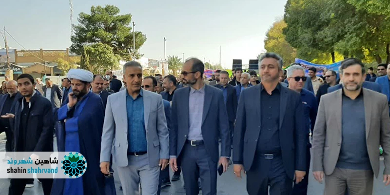 تصویری از حضور اقشار مختلف و فضای شهری