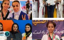 درخشش دختران شاهین شهری در مسابقات تکواندو هانمادانگ قهرمانی استان